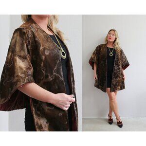 1950's Vintage A. Malacky of Tacoma Cropped Capelet ~ Women's One Size Fits Most